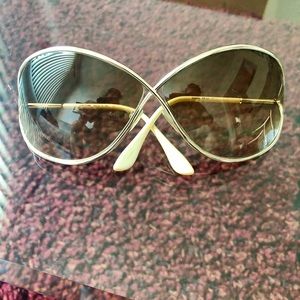 Tom Ford Miranda style sunglasses - GOLD